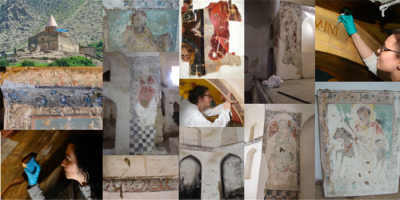 Projet de restauration des fresques de l'église Saint Jean de Meghri - Arménie